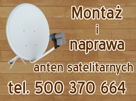 Serwis anten satelitarnych Wieliczka